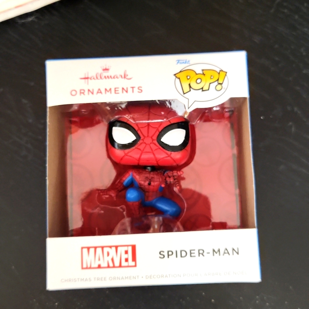 Funko Pop Hallmark Ornament Marvel Comic 2022 Spider-Man